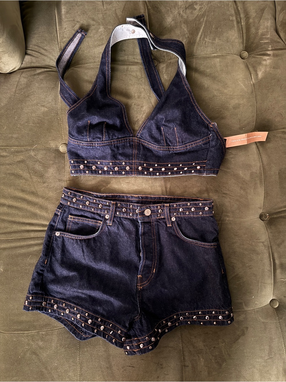 Saylor Denim Top